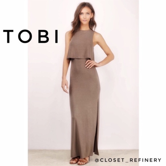 Tobi Dresses & Skirts - TOBI Racerback Maxi Dress Size S